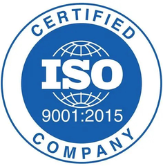 ISO 9001:2015 certified company